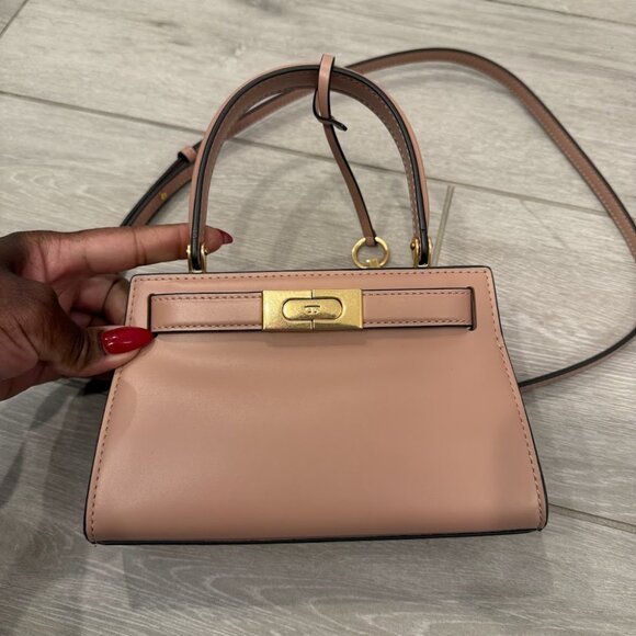Tory Burch Handbags - Tory Burch Lee Radziwell Mini Bag Blush